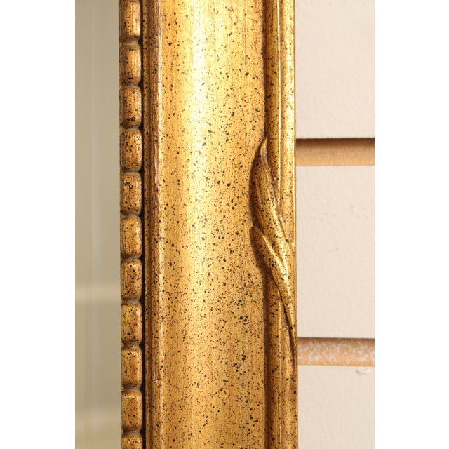 Friedman Brothers Vintage Mahogany Chippendale Gold Mirror For Sale - Image 11 of 16