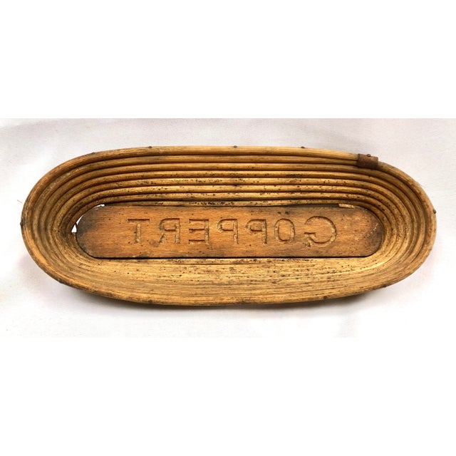 Vintage European Proofing Bread Basket For Sale - Image 4 of 10