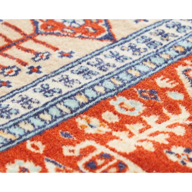 Textile Vintage Pakistani Hand Knotted Rug For Sale - Image 7 of 13