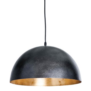 Regina Andrew Sigmund Pendant Small in Black and Gold For Sale