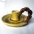 French Country French Vallauris Finger Loop Candle Holder With Rope Detail For Sale - Image 3 of 8