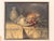Well Executed Oil on Canvas, 19th C French Still Life of Goats cheese, Radish & Bread, gentle light illuminates the scene...