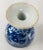 19th Century Chinese Blue and White Dragon Stemcup as Is For Sale - Image 11 of 13