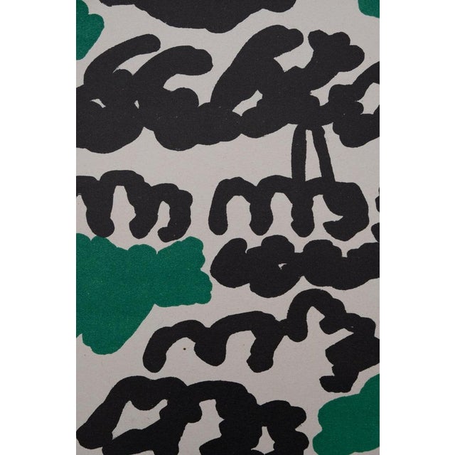 Charles Lapicque, Composition abstraite verte et noire, Lithograph For Sale - Image 5 of 7