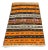 1970s Southwestern Style Handmade Pumpkin Orange Turkish Kilim Area Rug For Sale