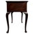 Early 20th Century Antique English Edwardian Mahogany Writing Table For Sale - Image 6 of 12