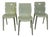 Three Lamda Chairs by Marco Zanuso and Richard Sapper for Gavina, 1960s, Set of 3 For Sale