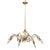 Art Deco Italian 8-Arm Chandelier, 1930s For Sale - Image 6 of 6