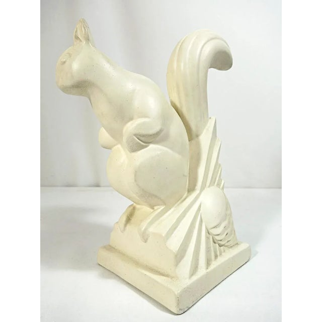 Vintage Art Deco Ceramic Squirrel by Charles Lemanceau For Sale - Image 4 of 11