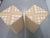 Beige Fabric Ottomans, Set of 2 For Sale - Image 5 of 12