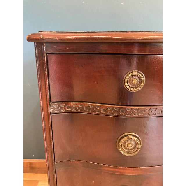 Beautiful nightstand by Charles R. Sligh Furniture of Holland, MI. Sligh Furniture closed its doors in 1932 and stopped...