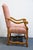 Early 21st Century Pearson Furniture Solid Ash Country French Accent Lounge Arm Chair W. Brick Red Basketweave Upholstery 01422-00 For Sale - Image 5 of 11