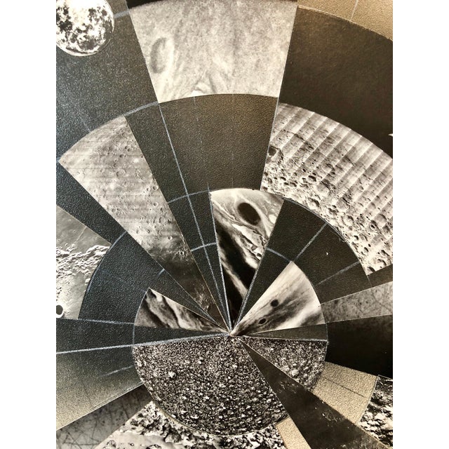 Vera Simons, Planetary Kaleidoscope, Photo Mosaic Collage Space Photograph, Feminist Aviator, 1983 For Sale - Image 4 of 5