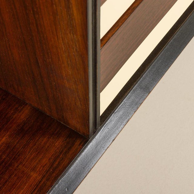 Mid-Century Italian Rosewood Low Sideboard, 1960s For Sale - Image 17 of 18