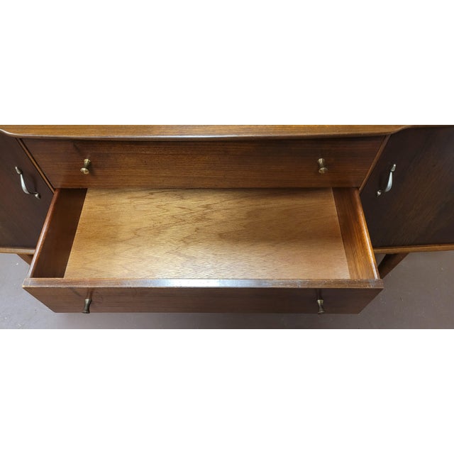 Mid Century Modern Sideboard Signed Beautiful Wood For Sale - Image 10 of 17