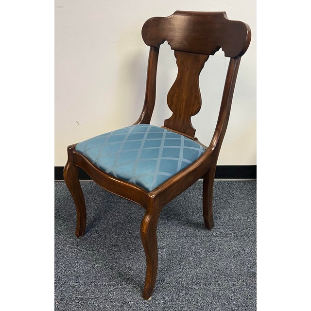 Pennsylvania House Cherry Empire Style Dining Chairs - Set of Four For Sale In New York - Image 6 of 11