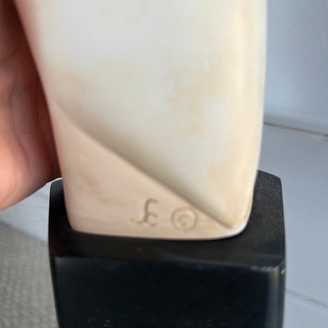 Vintage Signed Cleo Hartwig "Owl" Sculpture, Mid-Century Modern For Sale - Image 4 of 8