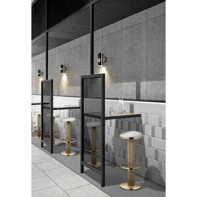 Black Chuck Wall Light by DelightFULL For Sale - Image 8 of 9