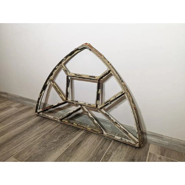 Vintage Metal Lattice Frame For Sale - Image 6 of 13