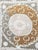 Boho Vintage Suzani from Uzbekistan, circa 1960s era. There are stains on this suzani. Dimension; 47'' x 53'' inches / 120...