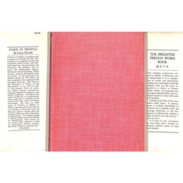 SLOCOMBE, George [290] pp. Houghton Mifflin Company 1929 8" x 5 1/2"