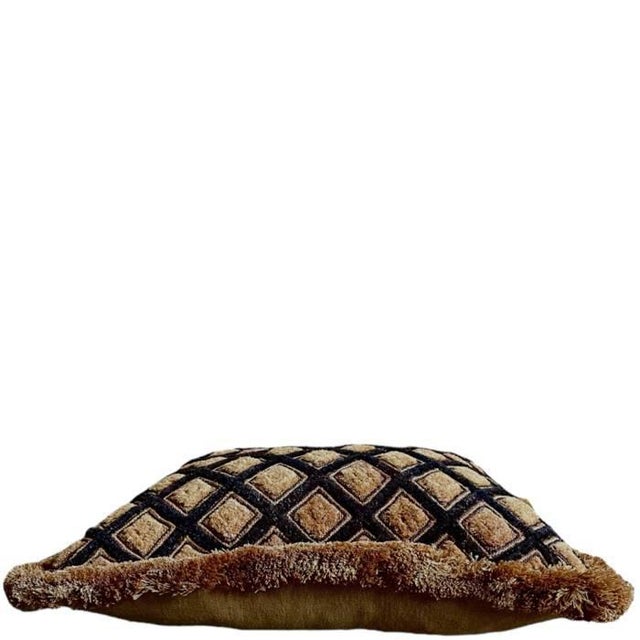 Contemporary Rock Cushion by Sohil Design For Sale - Image 3 of 7