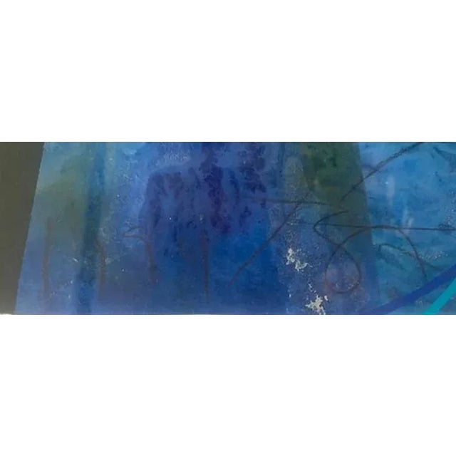 Scott Sandell Signed Abstract Mixed Media Painting For Sale - Image 4 of 4