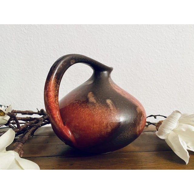 German Ceramic Vase by Kurt Tschörner for Ruscha, 1960s For Sale - Image 6 of 14