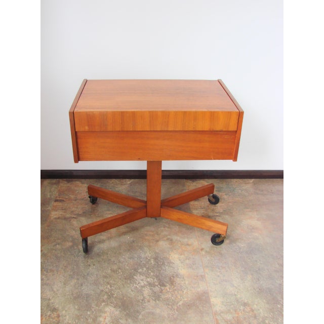 1960s Small Cabinet on Castors, 1960s For Sale - Image 5 of 11