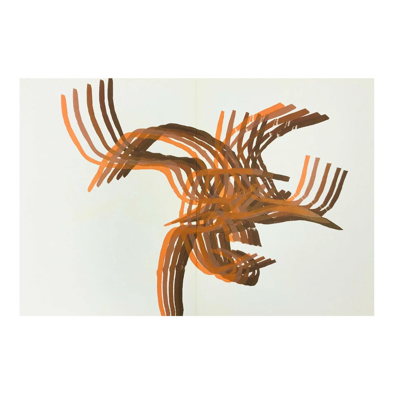 Derrière le Miroir Pol Bury Pol Bury Original Lithograph DM03178d Derriere Le Miroir | Chairish