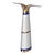 Art Deco "Armonia" Umbrella Stand With Stainless Steel and Bronze, Handmade For Sale - Image 3 of 5