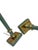 Brass and Green-Painted Metal Table Lamps by Kullmann, 1970, Set of 2 For Sale - Image 9 of 14