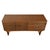 Mid Century Modern Danish Style Compact Zebra Wood Teak Credenza Sideboard 1960 For Sale - Image 10 of 13