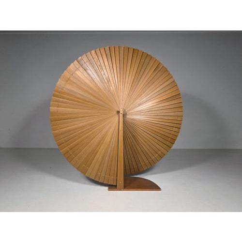 French Mid-Century Modern Folding Room Divider / Paravent, 1970s For Sale - Image 3 of 11