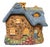 Vintage Christmas Gift Thomas Kinkade Cookie Jar Garden Cottage Village House For Sale