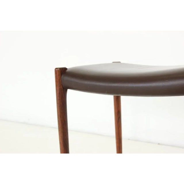 Ottoman by Niels Otto (N. O.) Møller for J.L. Møller For Sale - Image 5 of 9