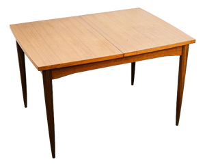 Scandinavian Extendable Teak Dining Table, 1960