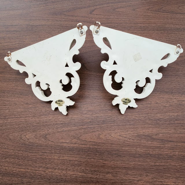 Plastic Vintage Syracuse Ornamental Company | Syroco Wall Pockets For Sale - Image 7 of 8