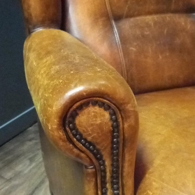 Vintage Sheepskin Lounge Chair, 1990s For Sale - Image 13 of 17
