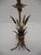 Mid 20th Century Vintage Gilt Tole Wheat Sheaf Table Lamp For Sale - Image 5 of 8