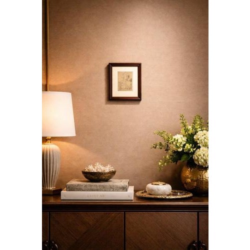 Bloemaert Style Figure Study – Man with Jug, 18thC Dutch Etching, Van den Bosch Etching by Anthonie van den Bosch after...