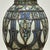 Mid 20th Century Large Vintage Moroccan Earthenware and Metal Urn For Sale - Image 5 of 9