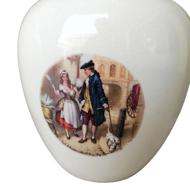 Crown Devon Fieldings Porcelain Potiches, 1920s, Set of 2 For Sale - Image 4 of 9