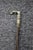 Rustic Antique Sterling Silver Horse Hoof Handle Riding Crop For Sale - Image 3 of 12