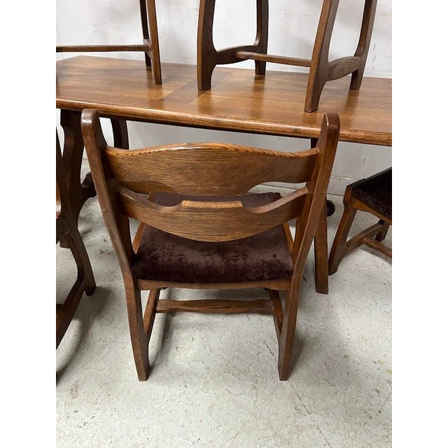 Dining Table and Chairs, Set of 7 For Sale - Image 18 of 18