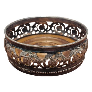 Art Nouveau Silver-Plated Champagne Coaster from WMF, 1890s For Sale