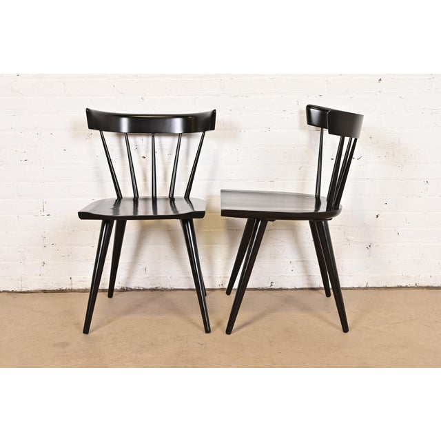 Paul McCobb Planner Group Mid-Century Modern Spindle Back Dining Chairs, Set of Eight For Sale - Image 11 of 13