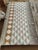 Textile Handmade Cotton Area Rug, Vegetable Dyed, Gray, Pink, Cream and Tan Geometric Dhurrie -6'x12' For Sale - Image 7 of 13