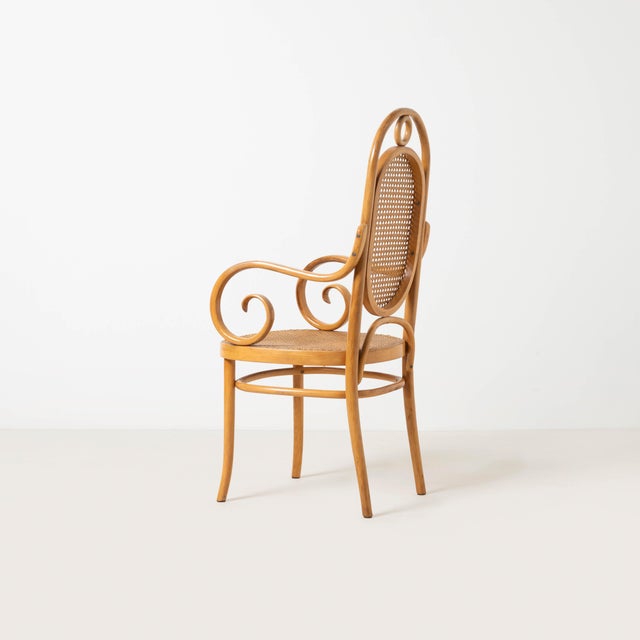 Bentwood No. 17 Long John Armchairs from Michael Thonet, Poland, 1980s, Set of 6 For Sale - Image 9 of 11
