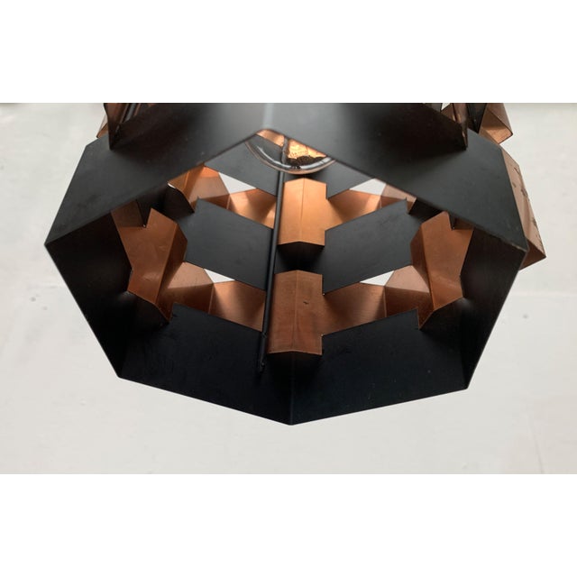 Mid-Century Danish Copper Pendant from Lyfa, 1960s For Sale - Image 14 of 18